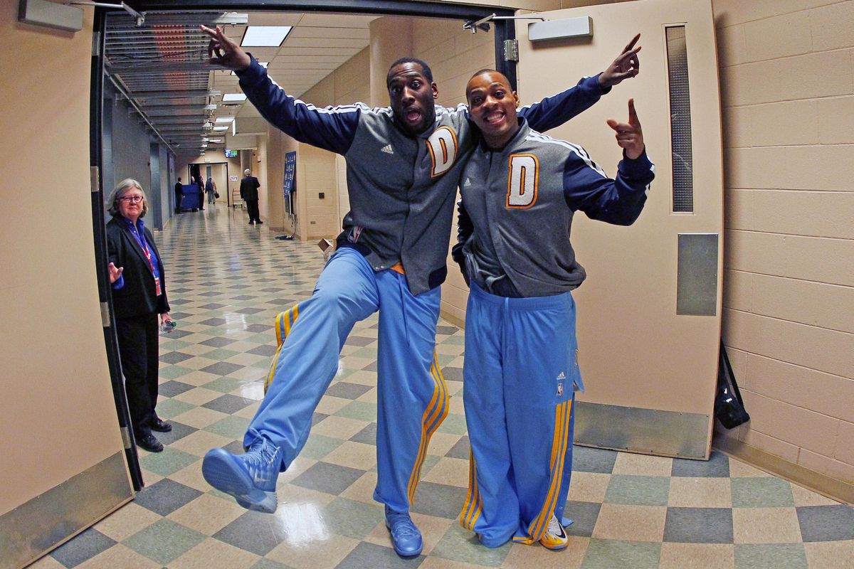 JJ Hickson and Randy Foye