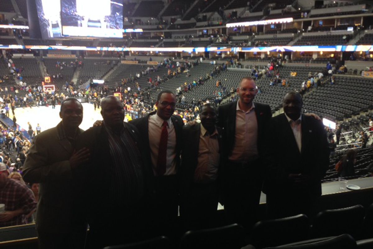 Yours truly with the delegation from Nairobi, Kenya as we commemorate our sister city relationship.