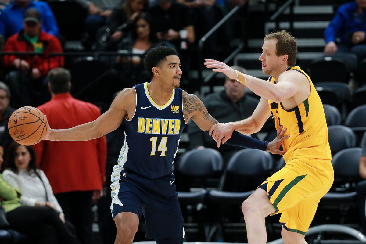 NBA: Denver Nuggets at Utah Jazz