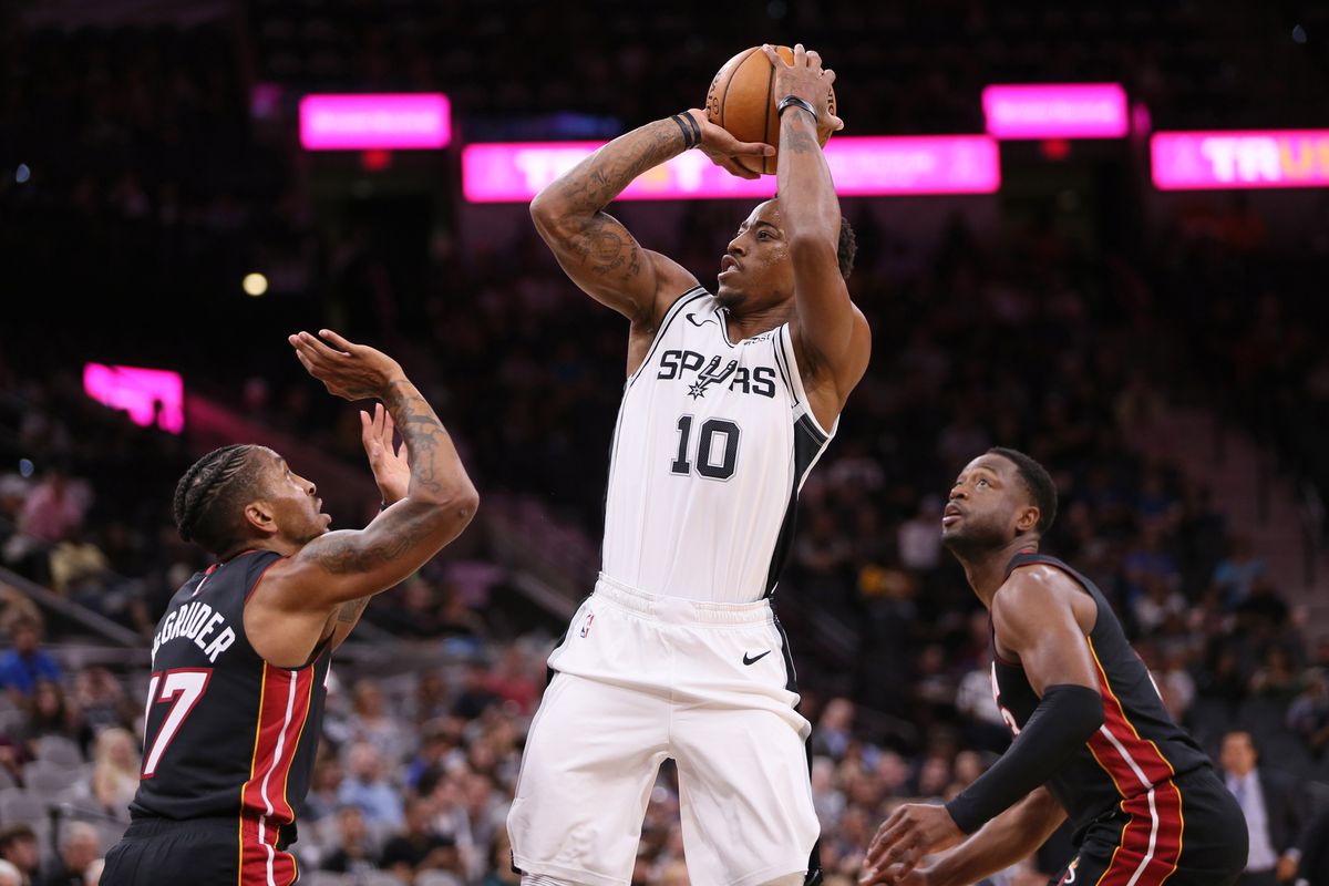 NBA: Preseason-Miami Heat at San Antonio Spurs
