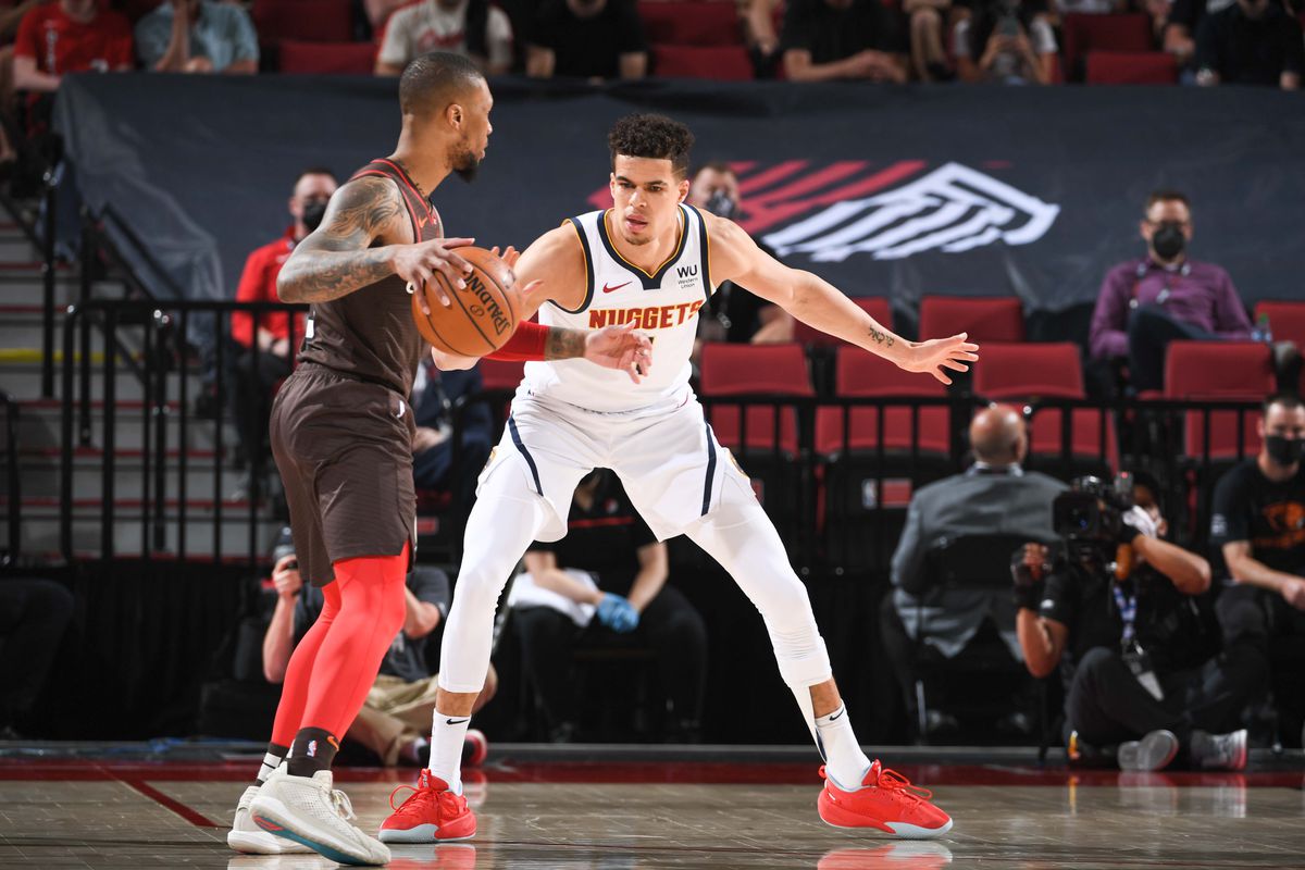 2021 NBA Playoffs - Denver Nuggets v Portland Trail Blazers