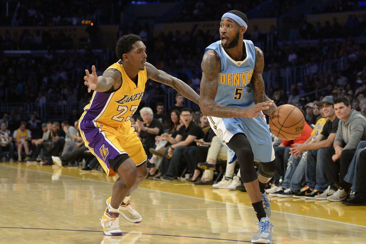 NBA: Preseason-Denver Nuggets at Los Angeles Lakers