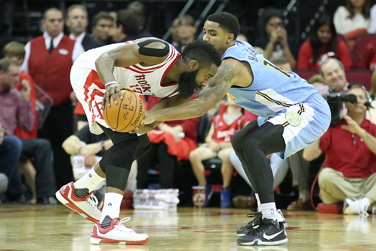 Gary Harris makes it painful for James Harden