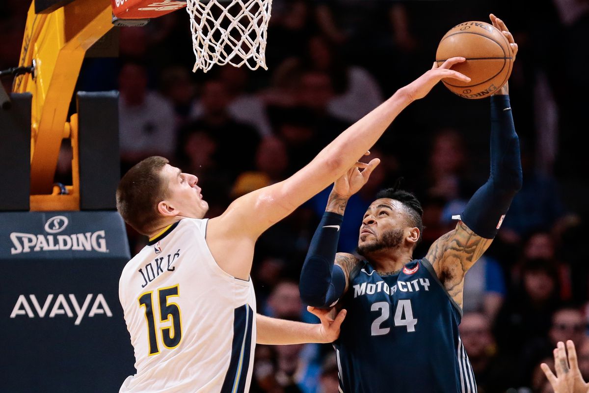 NBA: Detroit Pistons at Denver Nuggets