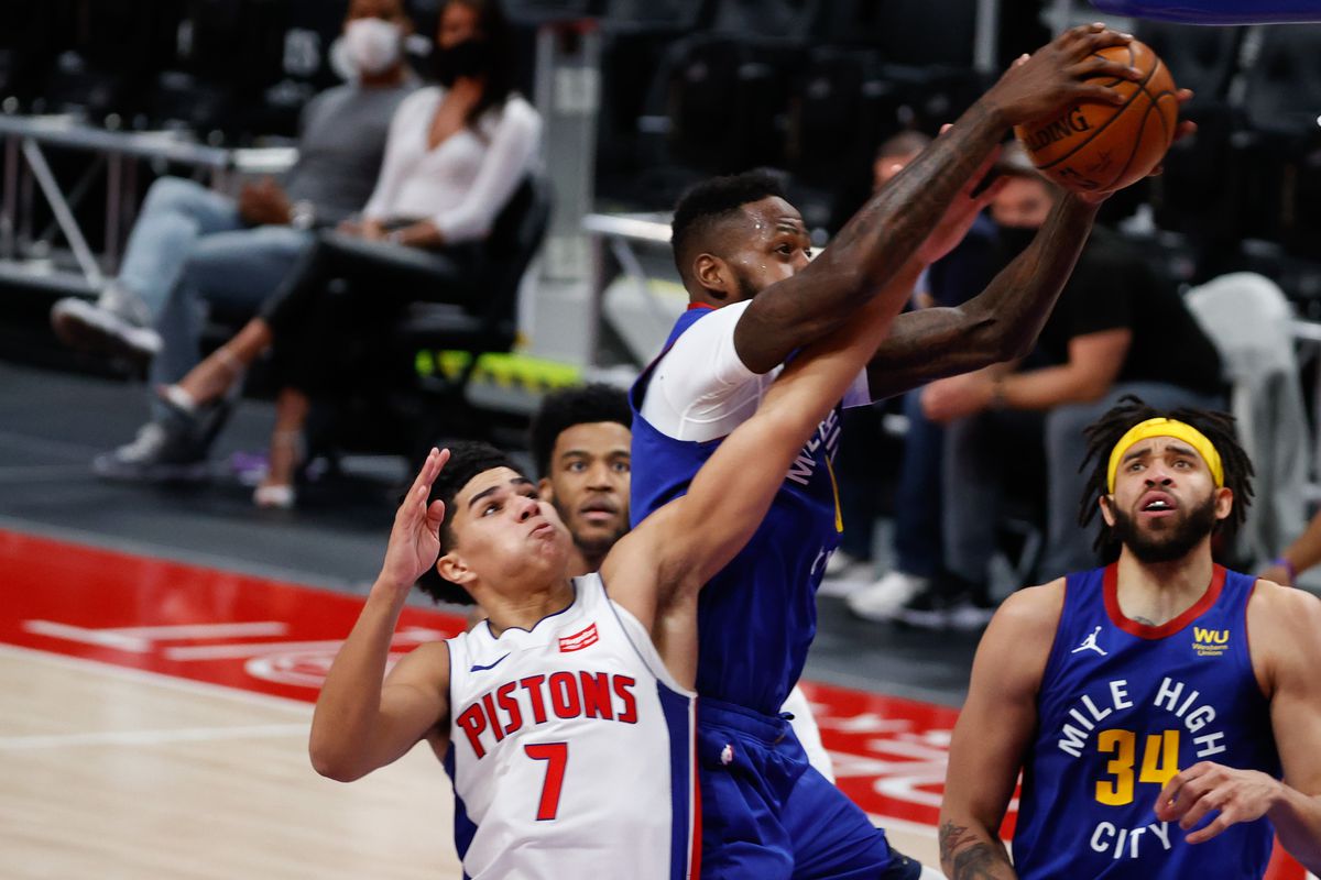 NBA: Denver Nuggets at Detroit Pistons