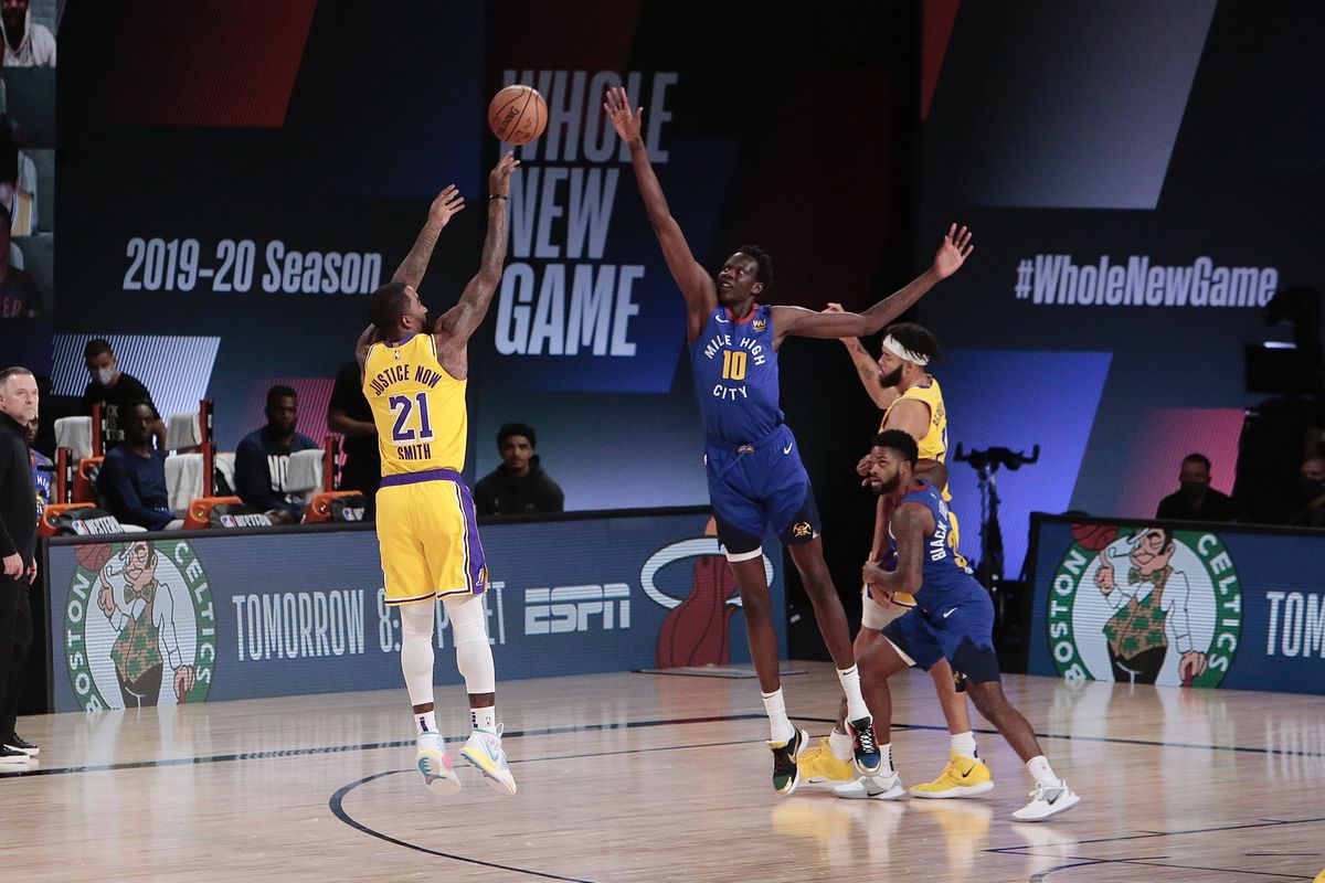 Denver Nuggets v Los Angeles Lakers - Game One