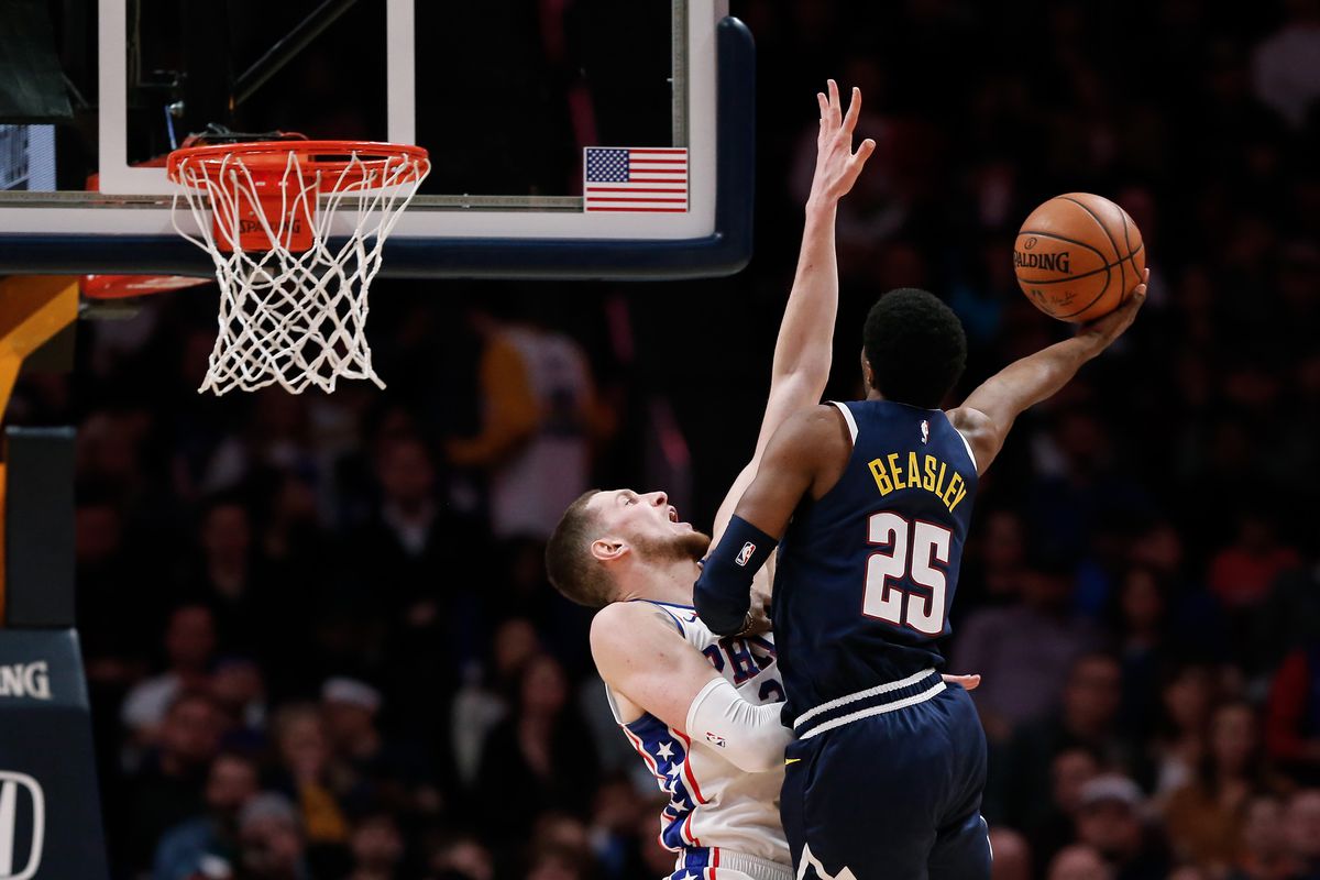 NBA: Philadelphia 76ers at Denver Nuggets