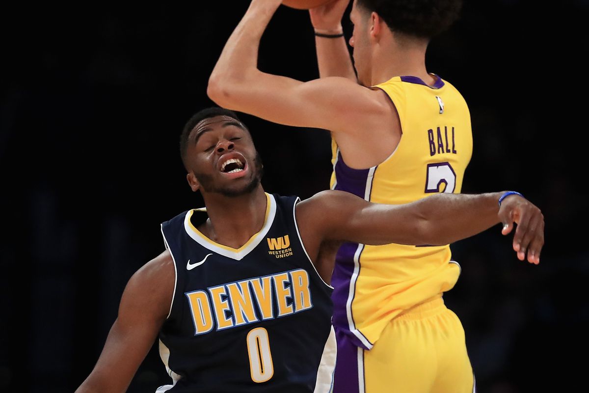 Denver Nuggets v Los Angeles Lakers