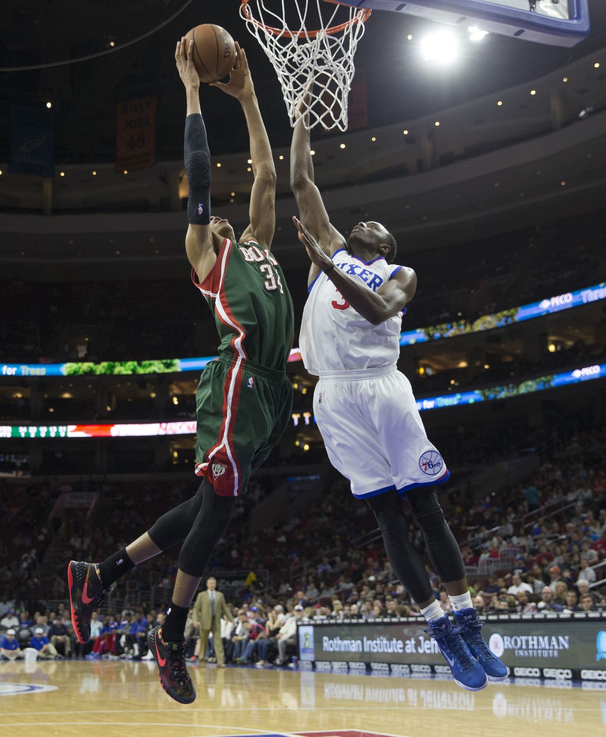 Milwaukee Bucks v Philadelphia 76ers
