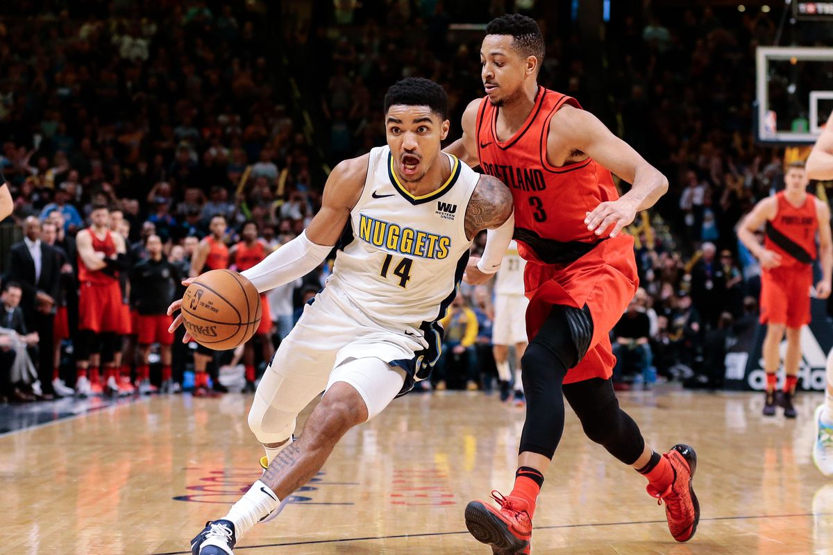 NBA: Portland Trail Blazers at Denver Nuggets