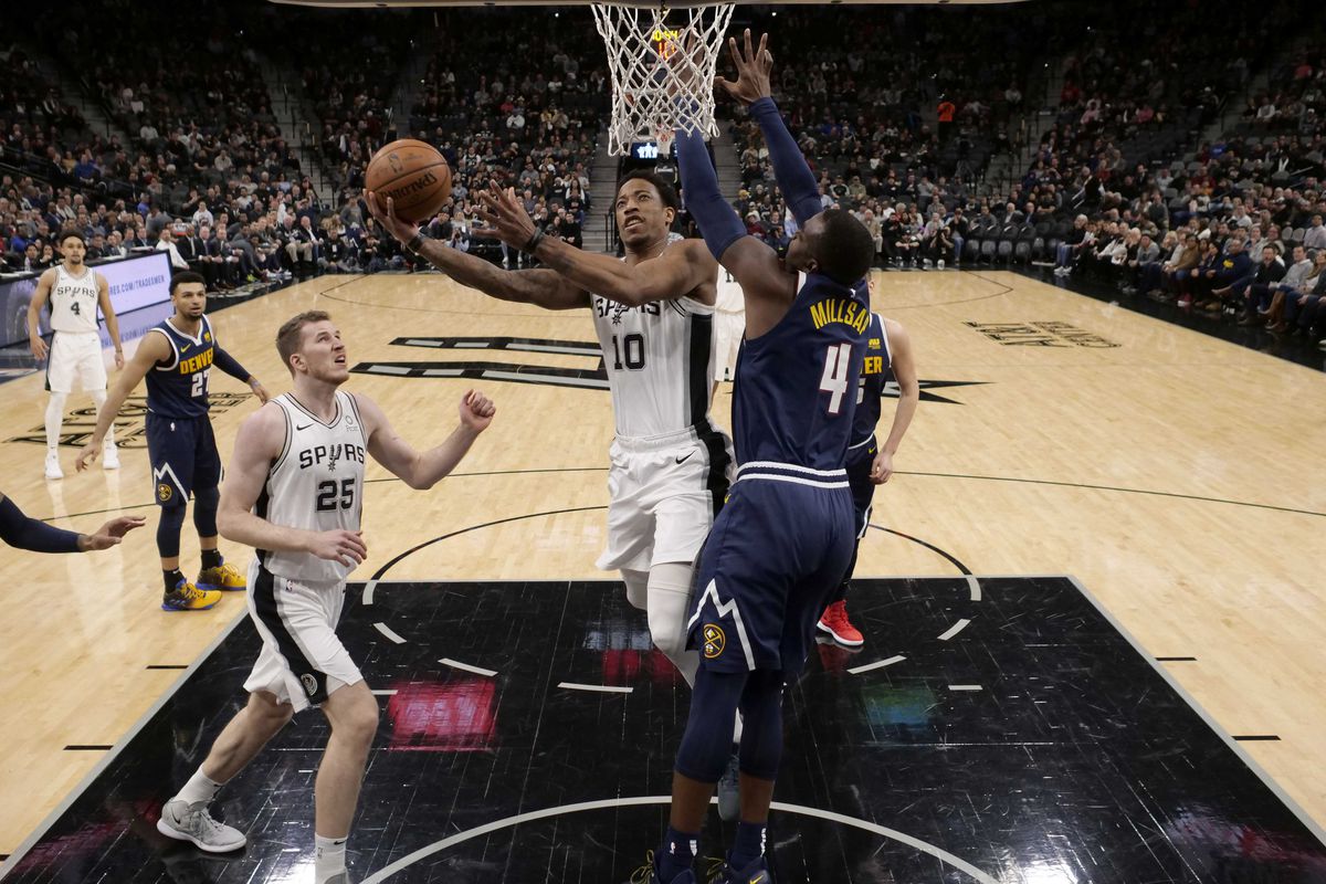NBA: Denver Nuggets at San Antonio Spurs