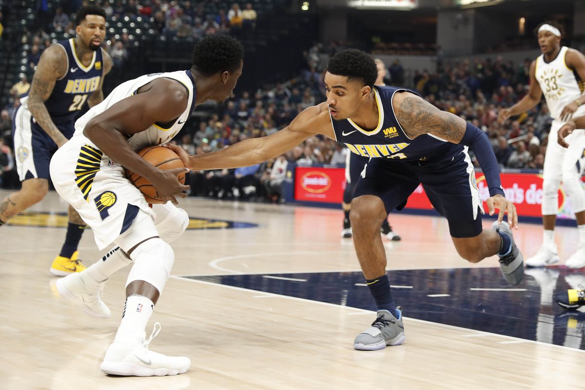 NBA: Denver Nuggets at Indiana Pacers