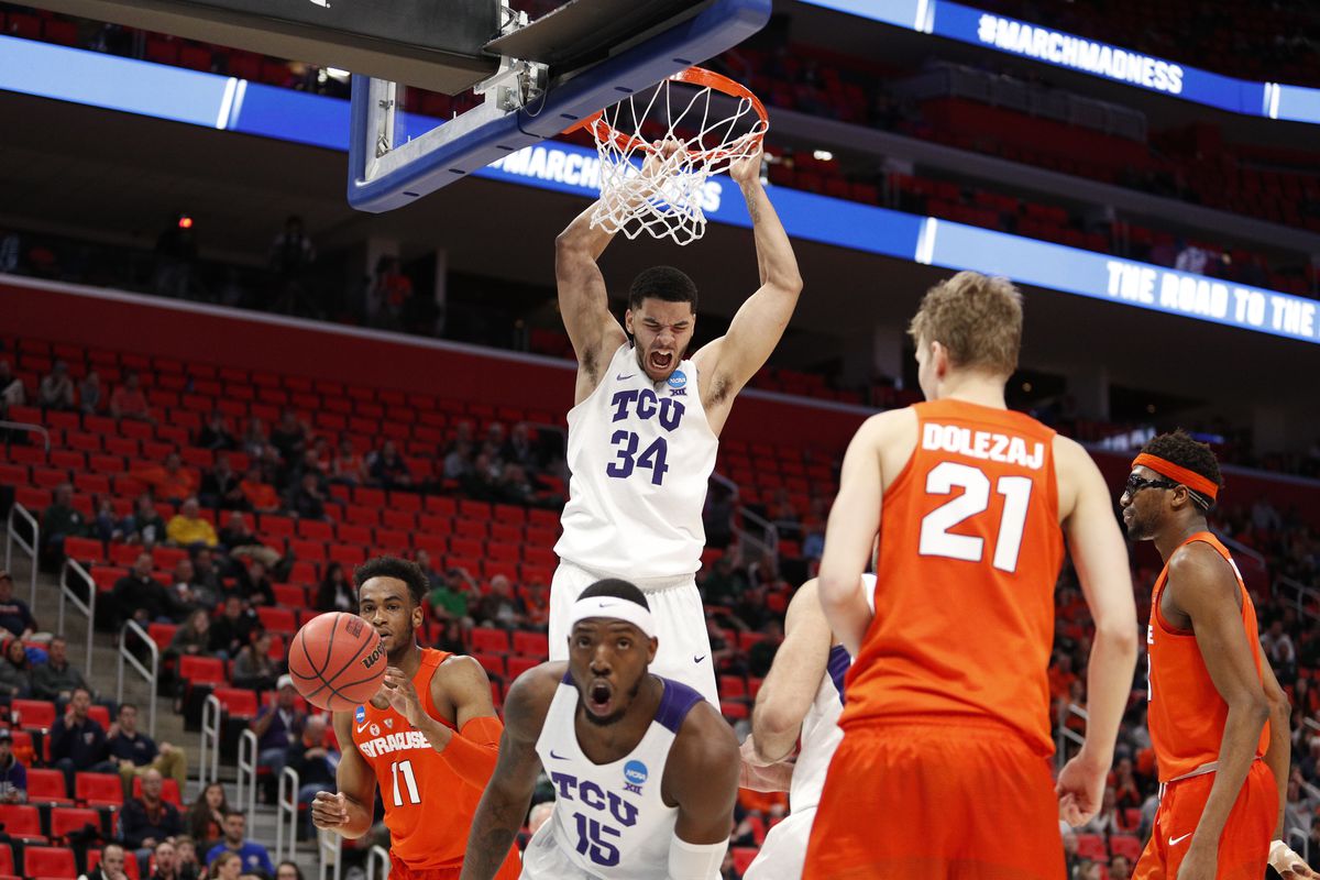 NCAA Basketball: NCAA Tournament-First Round: Syracuse Orange vs TCU Horned Frogs
