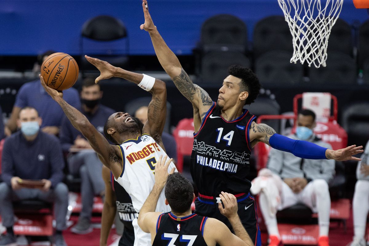 NBA: Denver Nuggets at Philadelphia 76ers
