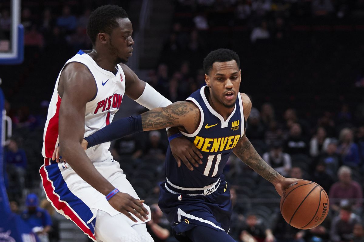 NBA: Denver Nuggets at Detroit Pistons