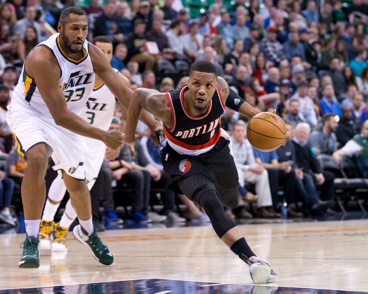 NBA: Preseason-Portland Trail Blazers at Utah Jazz