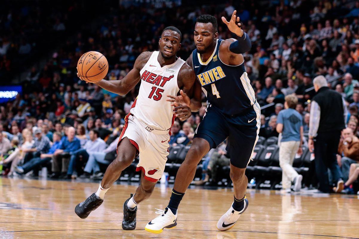 NBA: Miami Heat at Denver Nuggets
