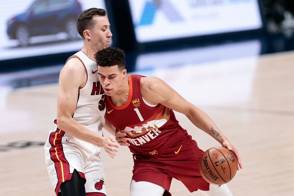 NBA: Miami Heat at Denver Nuggets