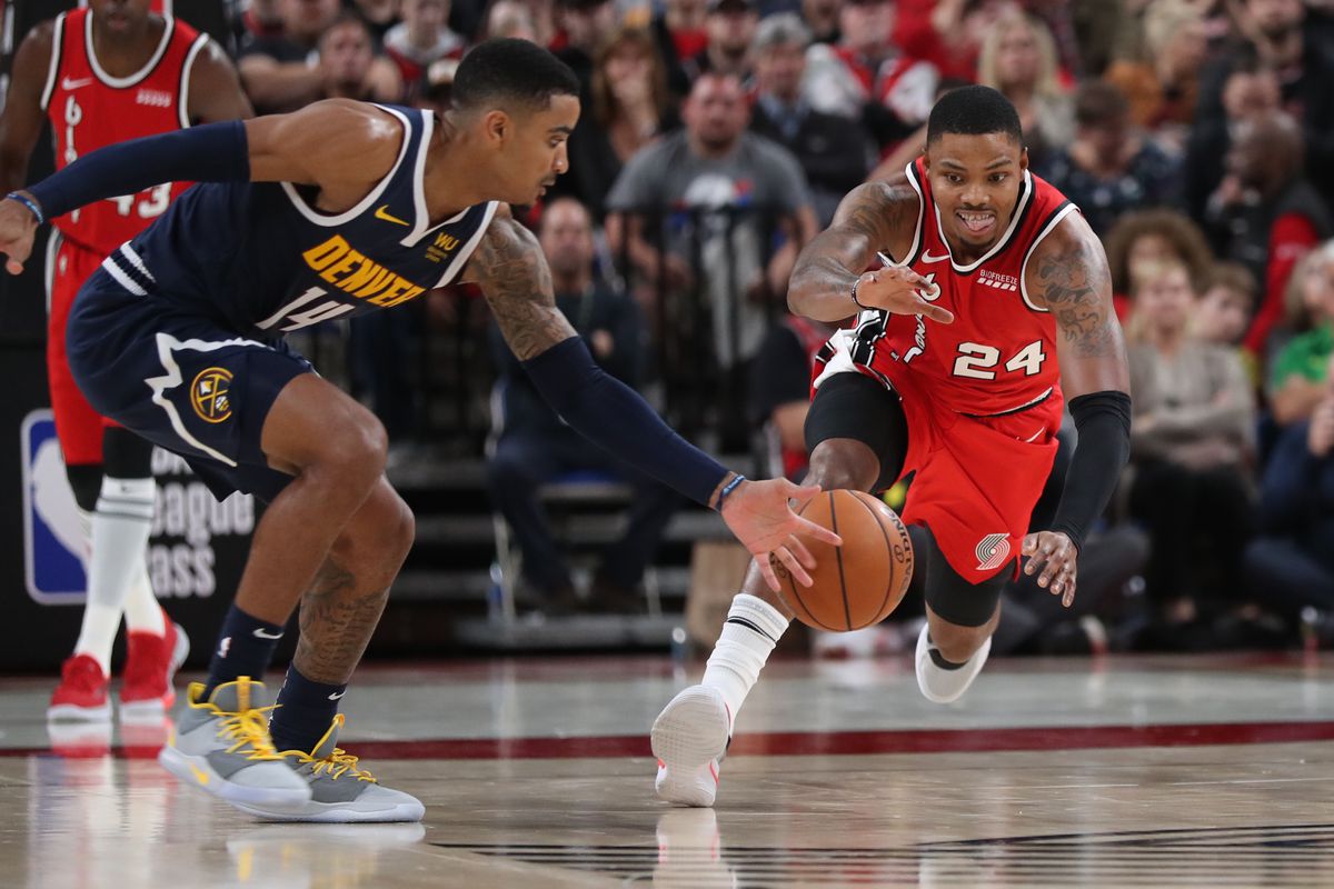 NBA: Preseason-Denver Nuggets at Portland Trail Blazers