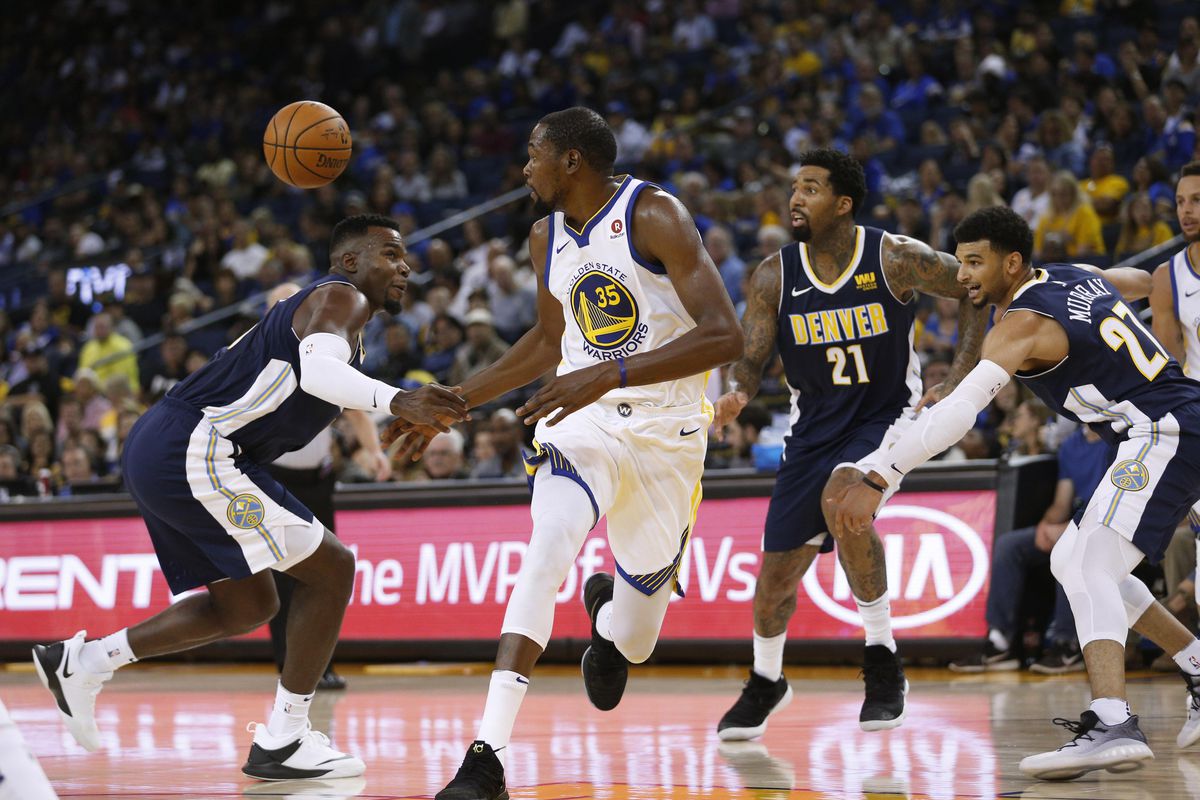 NBA: Preseason-Denver Nuggets at Golden State Warriors