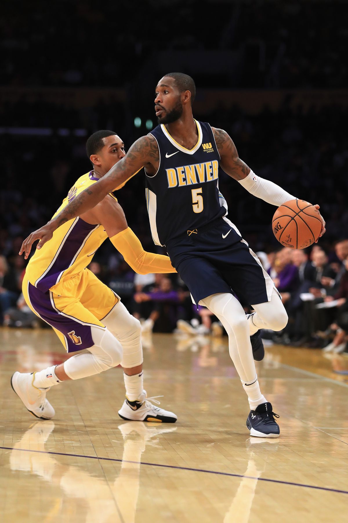 Denver Nuggets v Los Angeles Lakers