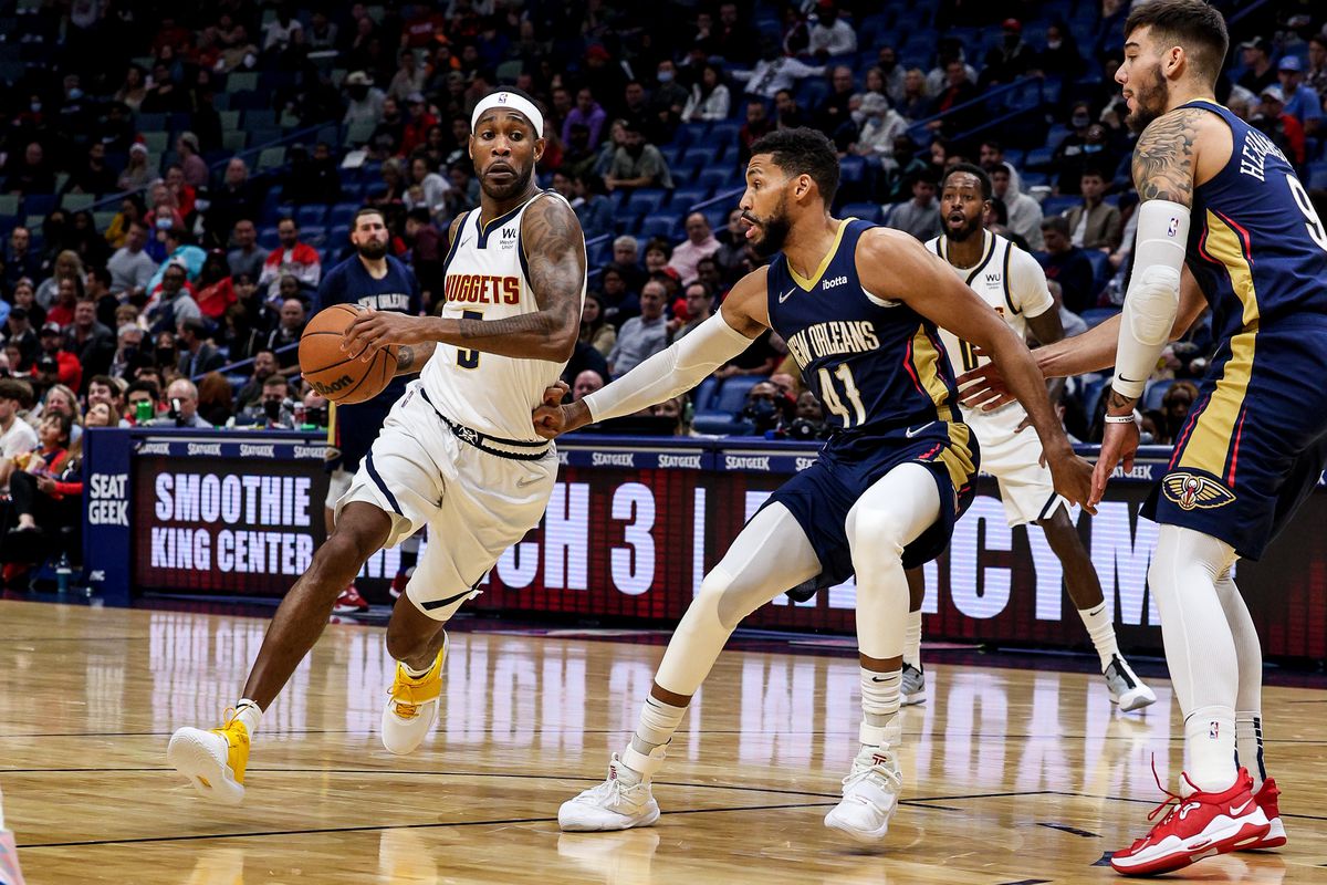 NBA: Denver Nuggets at New Orleans Pelicans