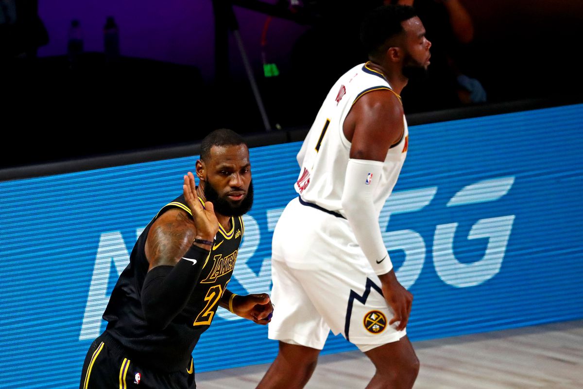 NBA: Playoffs-Denver Nuggets at Los Angeles Lakers