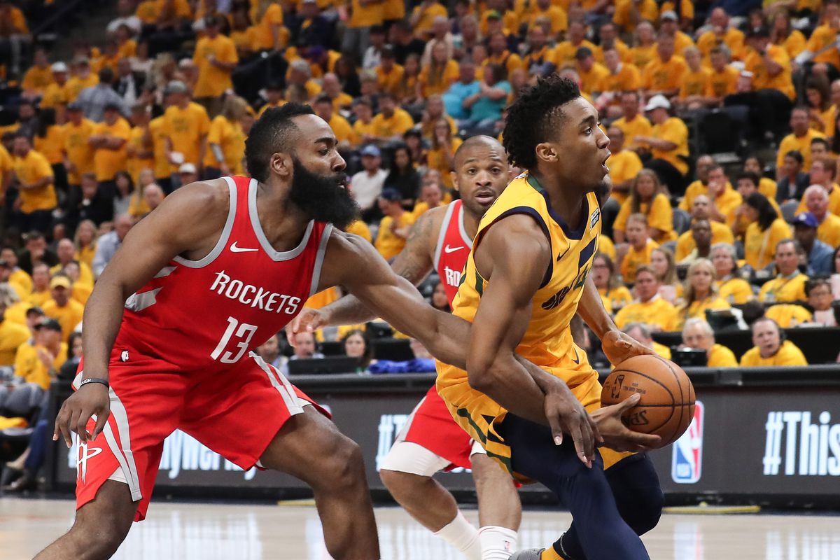 NBA: Playoffs-Houston Rockets at Utah Jazz