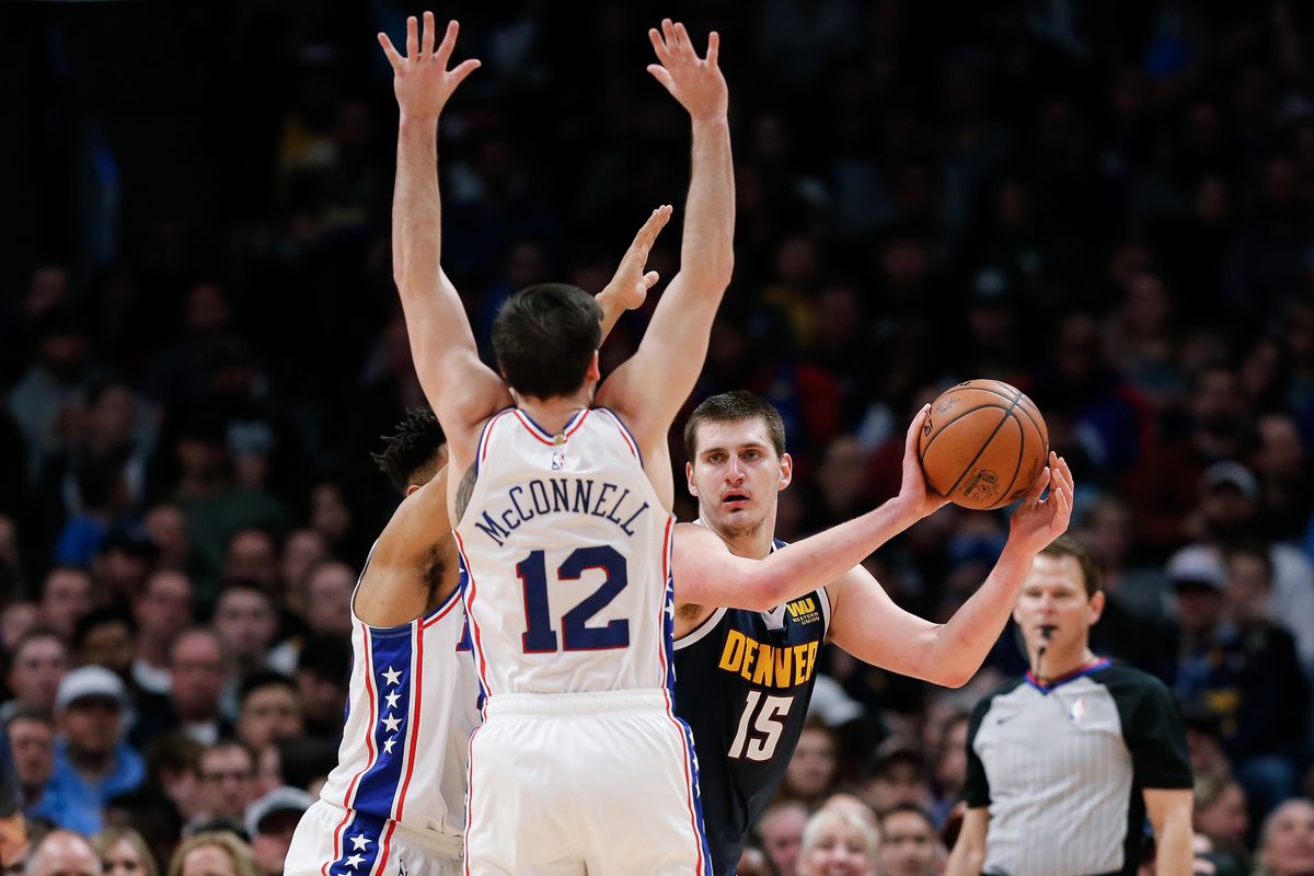 NBA: Philadelphia 76ers at Denver Nuggets