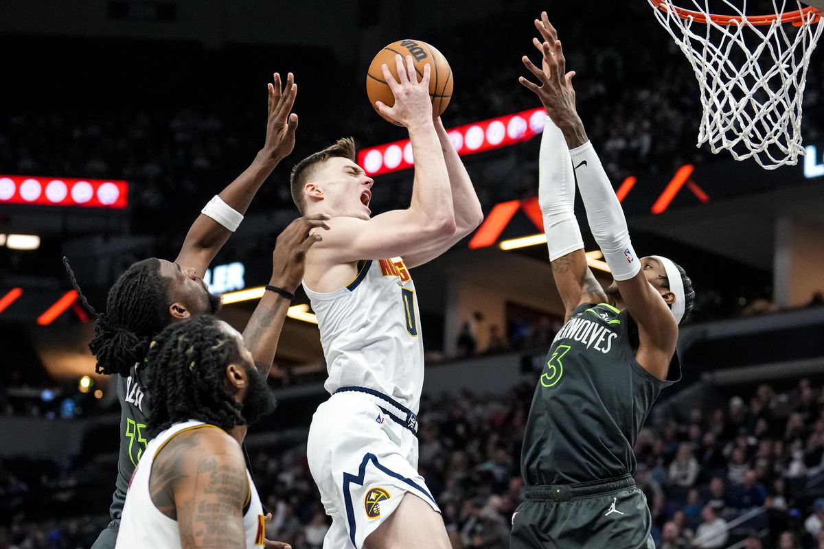 NBA: Denver Nuggets at Minnesota Timberwolves