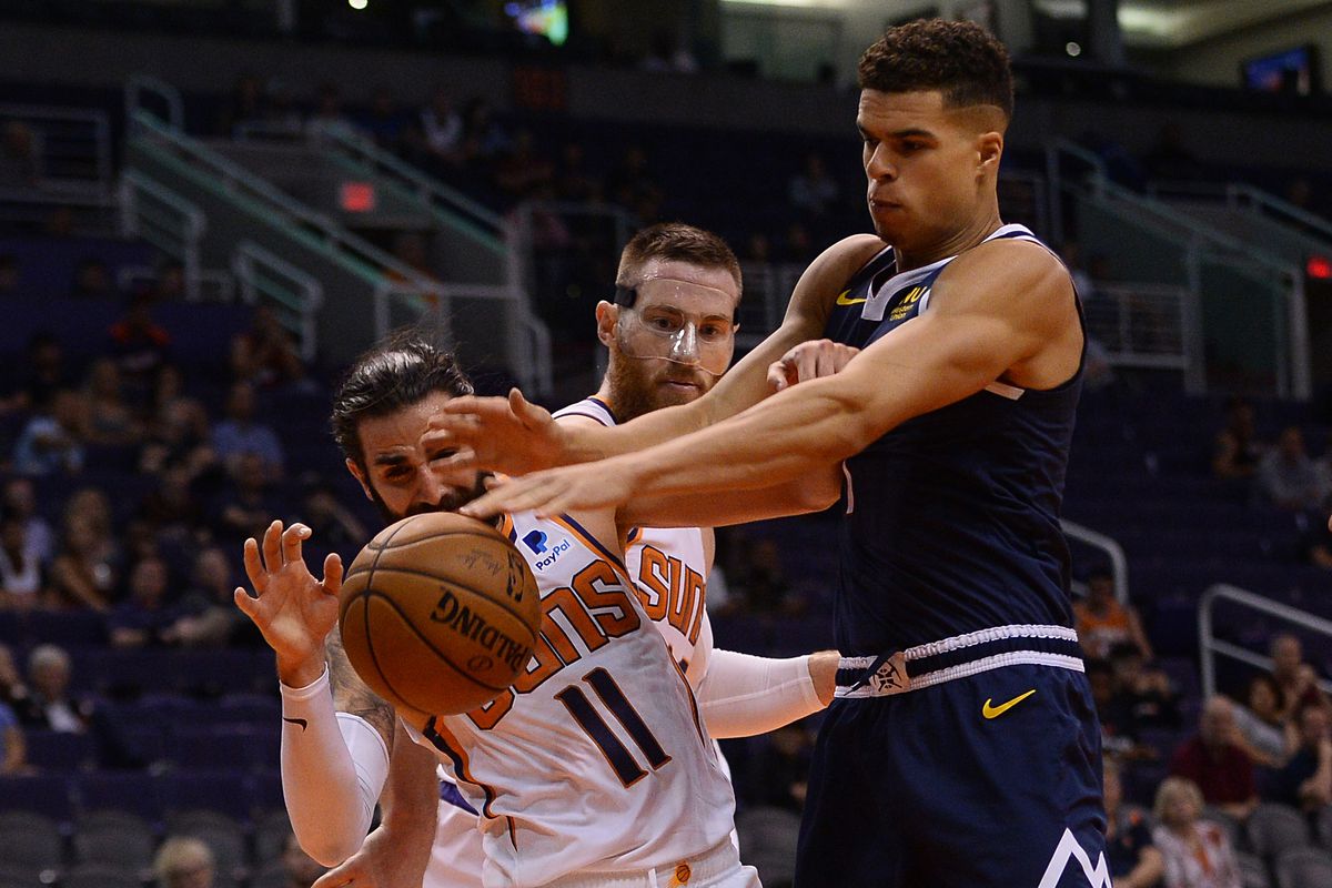 NBA: Preseason-Denver Nuggets at Phoenix Suns