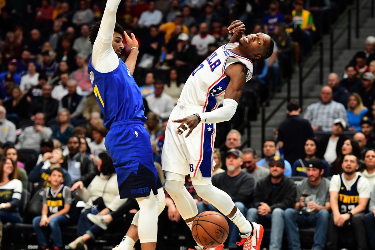 NBA: Philadelphia 76ers at Denver Nuggets