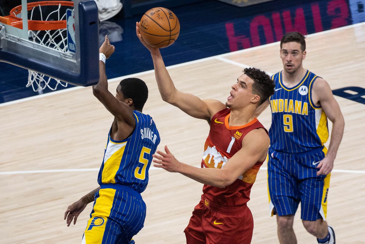 NBA: Denver Nuggets at Indiana Pacers