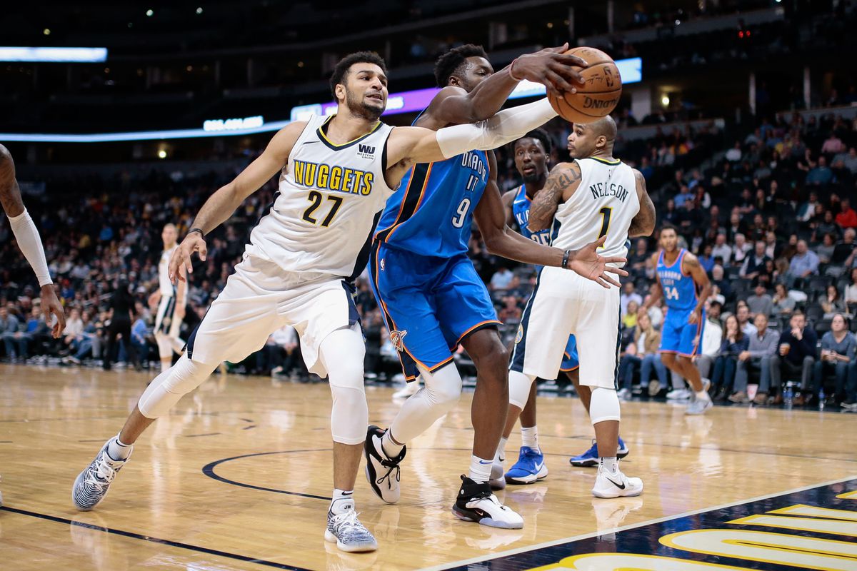 NBA: Preseason-Oklahoma City Thunder at Denver Nuggets