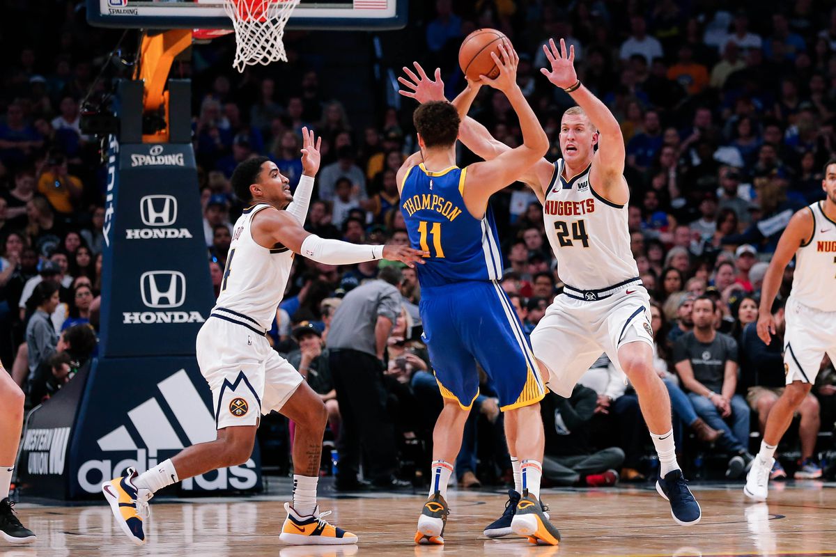 NBA: Golden State Warriors at Denver Nuggets