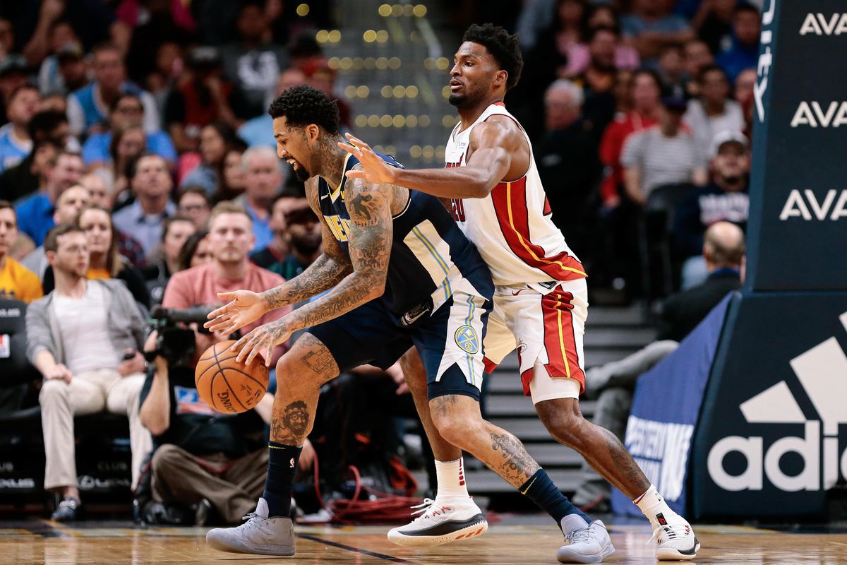 NBA: Miami Heat at Denver Nuggets