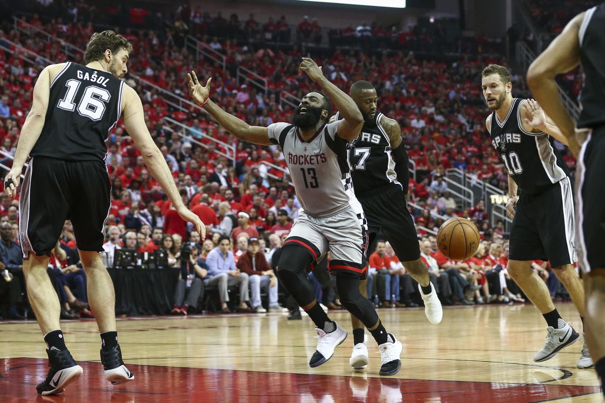 NBA: Playoffs-San Antonio Spurs at Houston Rockets