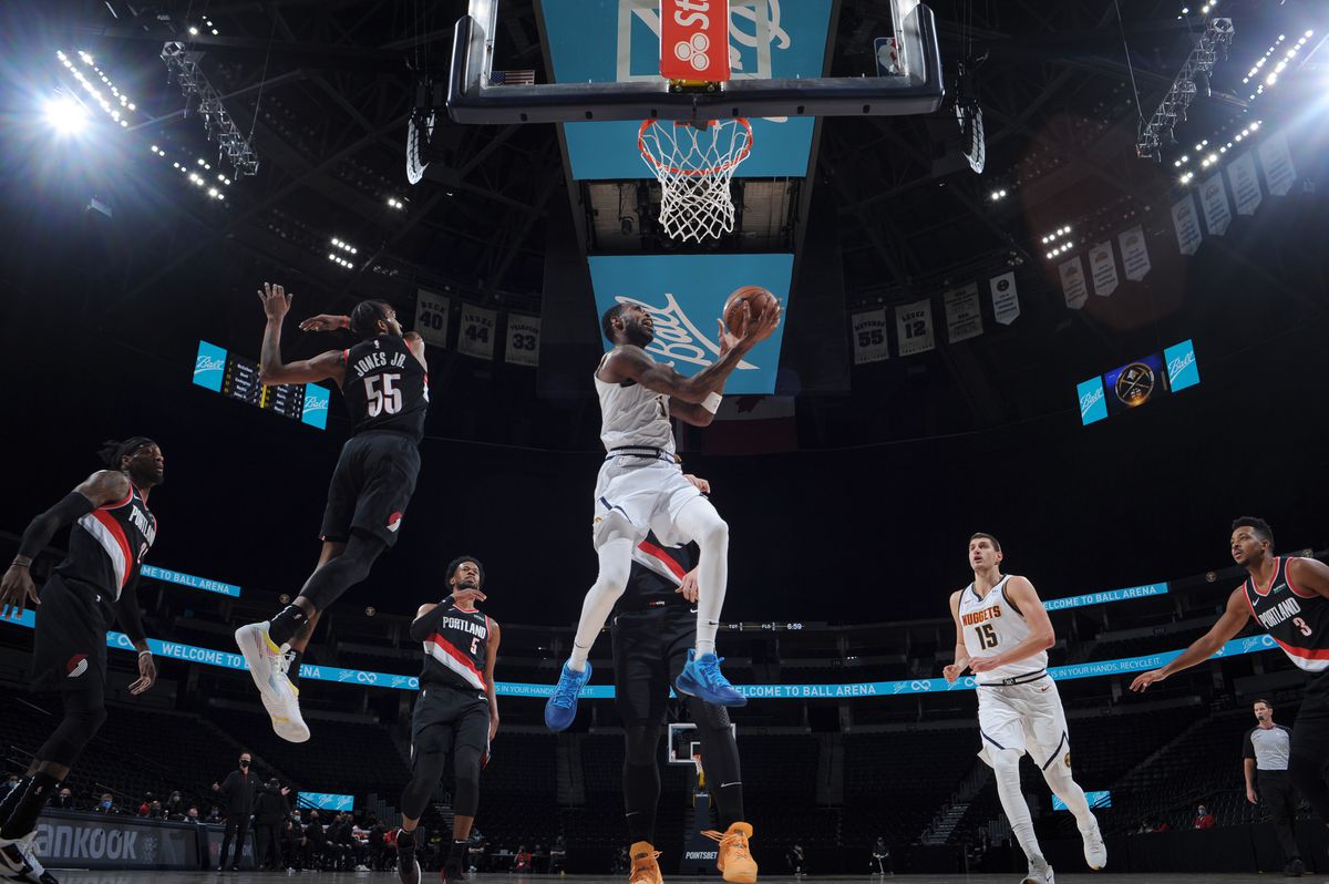 Portland Trail Blazers v Denver Nuggets