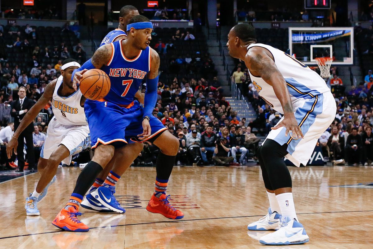 NBA: New York Knicks at Denver Nuggets