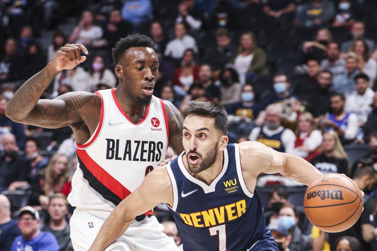 NBA: Portland Trail Blazers at Denver Nuggets