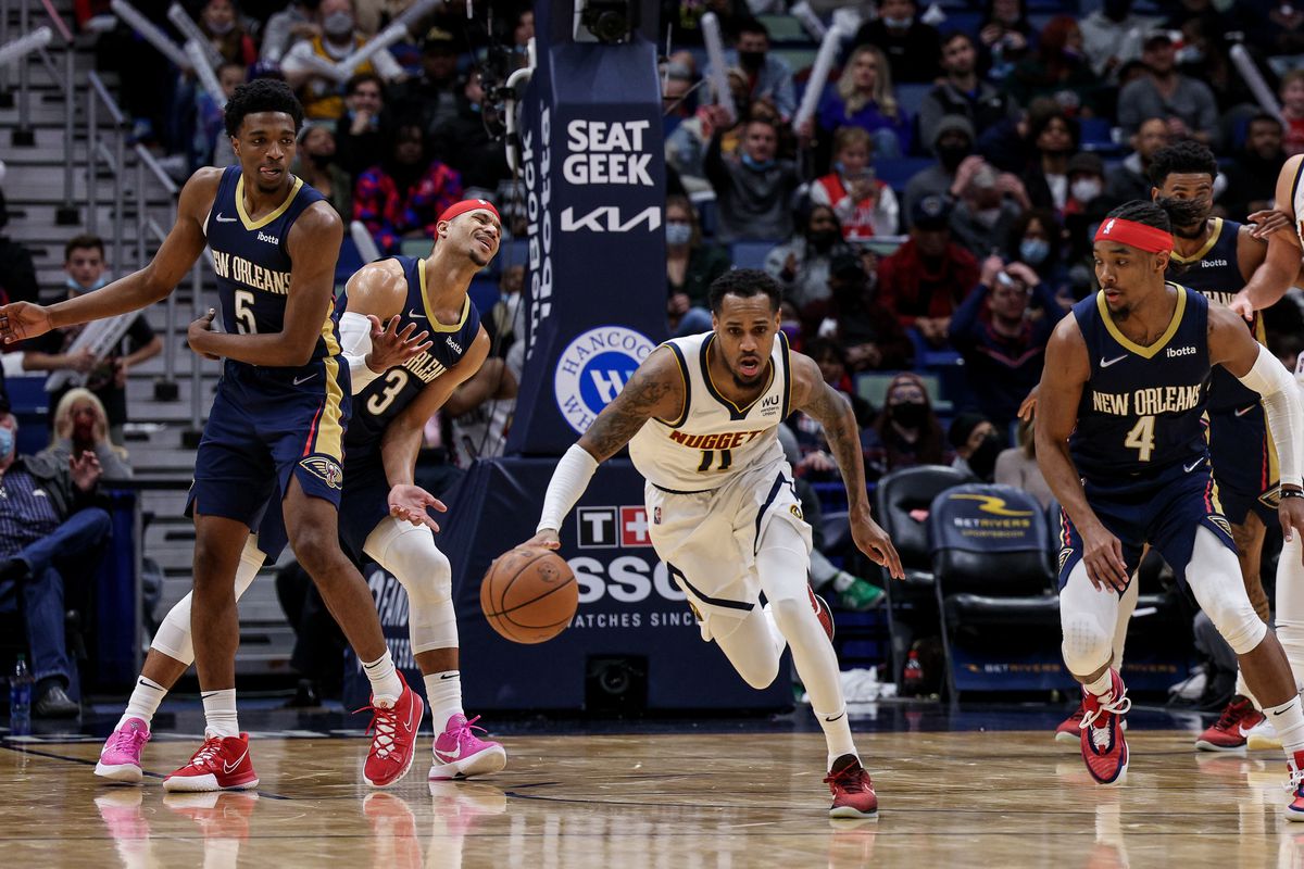 NBA: Denver Nuggets at New Orleans Pelicans