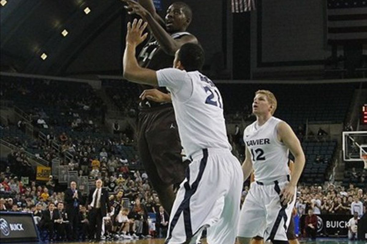Andrew Nicholson (44) could help the Nuggets in many ways. 