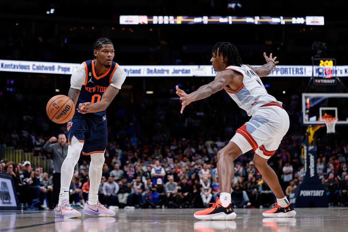 NBA: New York Knicks at Denver Nuggets