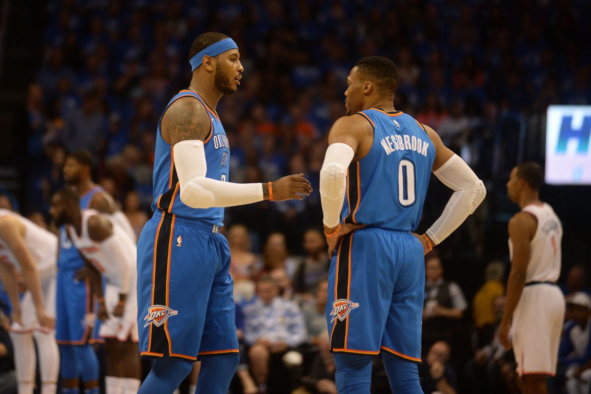 NBA: New York Knicks at Oklahoma City Thunder