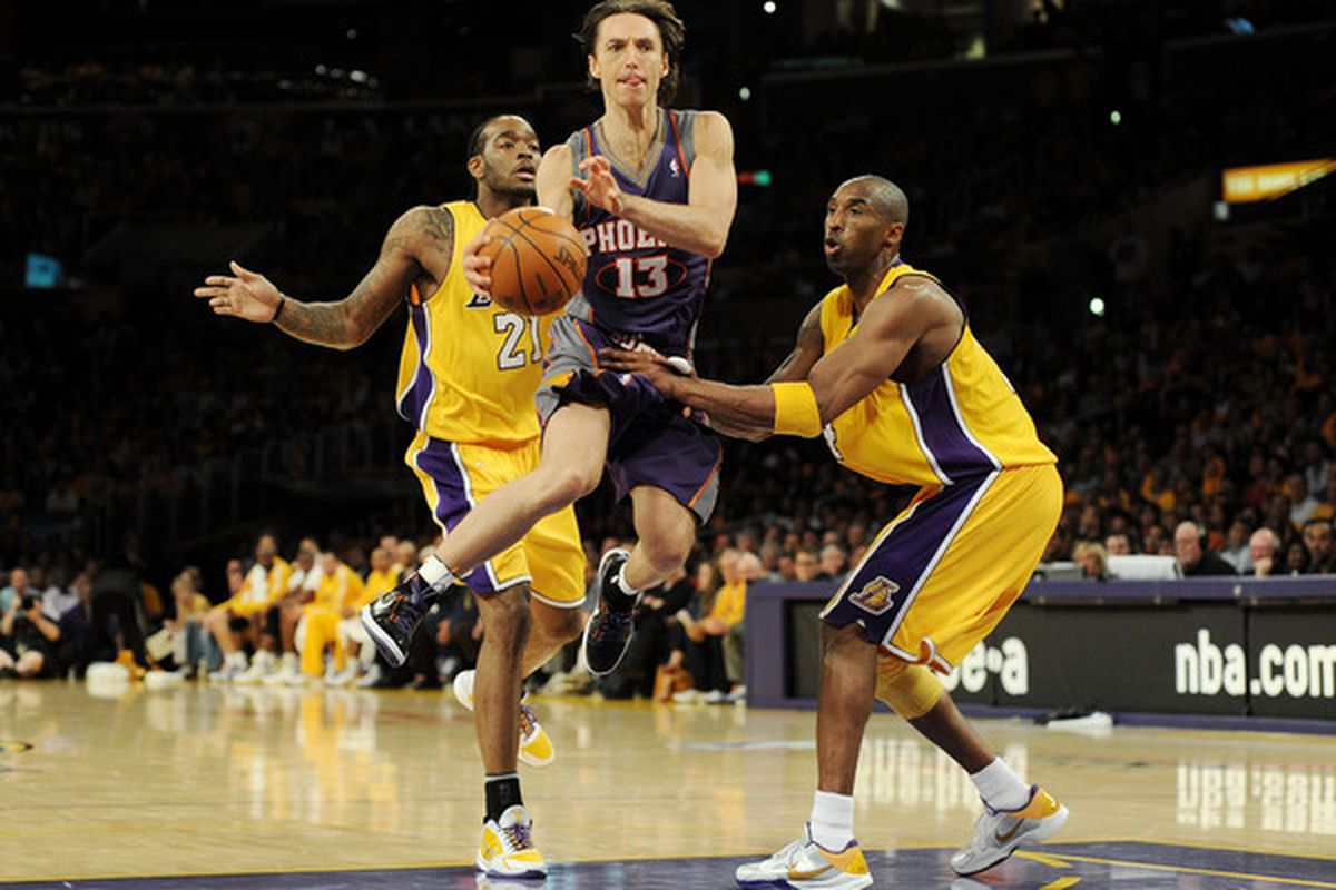 Back in 2010, Nash and Kobe were bitter rivals. Now they're teammates! 