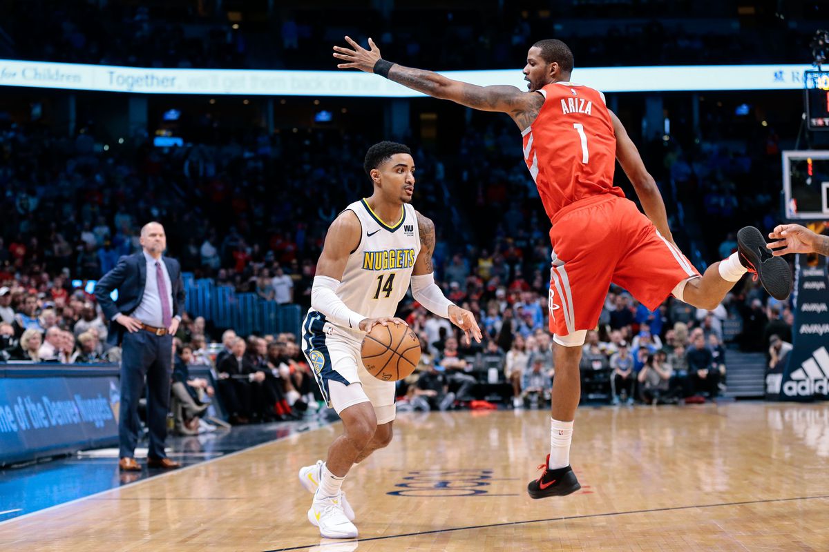 NBA: Houston Rockets at Denver Nuggets