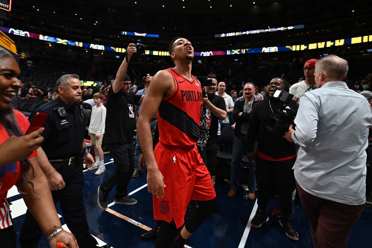 NBA: Playoffs-Portland Trail Blazers at Denver Nuggets