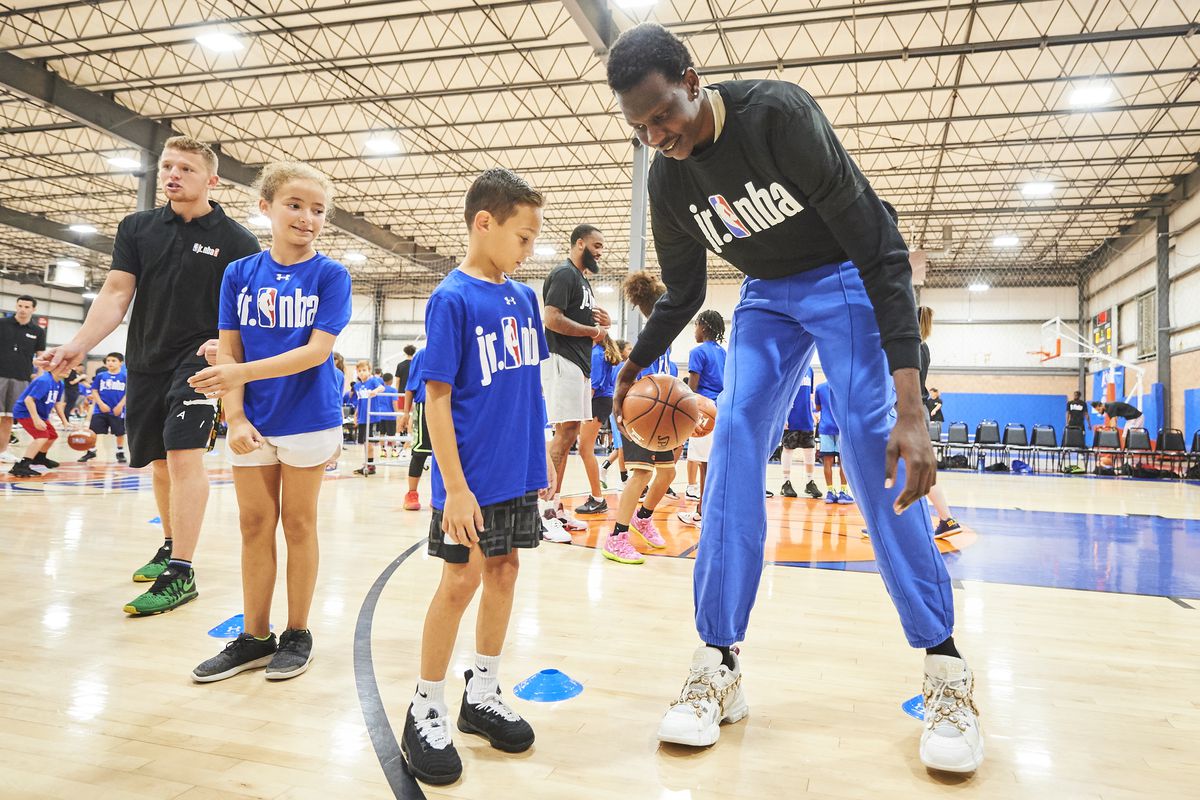 Rookie Transition Program Jr. NBA Clinic at Hoop Heaven