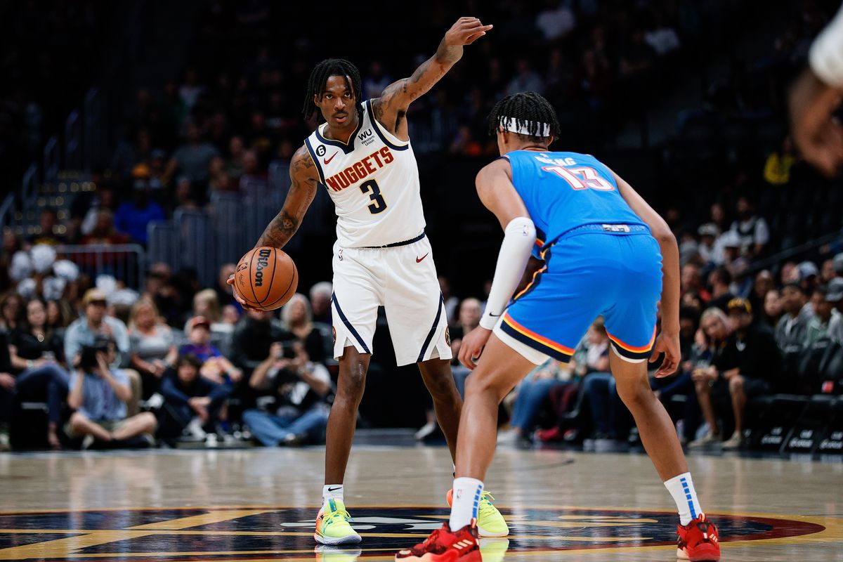 NBA: Preseason-Oklahoma City Thunder at Denver Nuggets