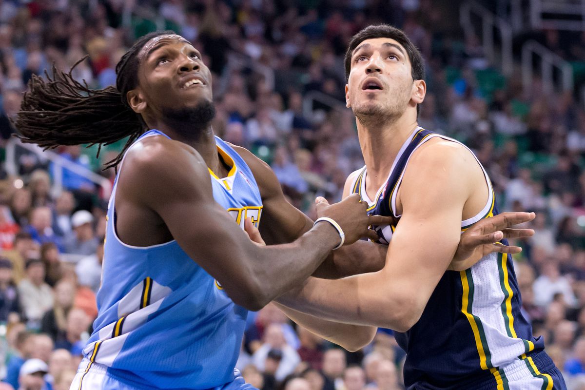 Kenneth Faried and Enes Kanter